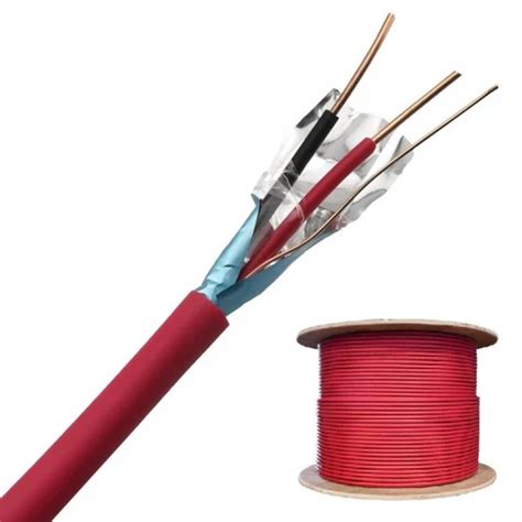 Fire Alarm Cable Pure Copper 2 Core Fire Resistant Cable 2 Cores Fire