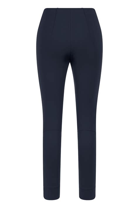 Leggins Slim Verk Rzt Mid Waist Blau Sabrina By Seductive Online