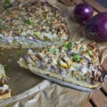 Zwiebel Lauch Kuchen Mit Cashew Creme Toastenstein