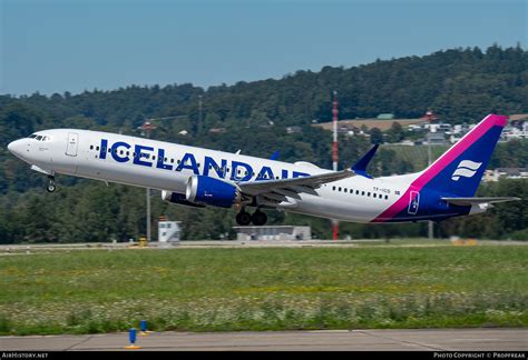 Aircraft Photo Of TF ICD Boeing 737 9 Max 9 Icelandair AirHistory