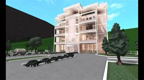 BLOXBURG Rose Hotel Part 2 3 Hotel Exterior Hotel Bedroom Design