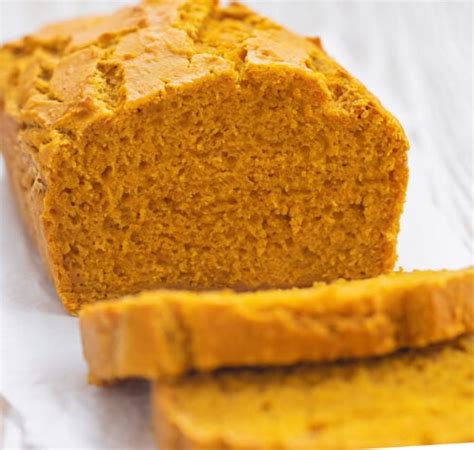 2 Ingredient Pumpkin Bread No Eggs Butter Or Oil Kirbies Cravings