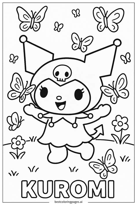 Kuromi Bilder Zum Ausmalen - 164 Kuromi Ausmalbilder Malvorlagen zum Ausmalen (Kostenlose PDF- und ...