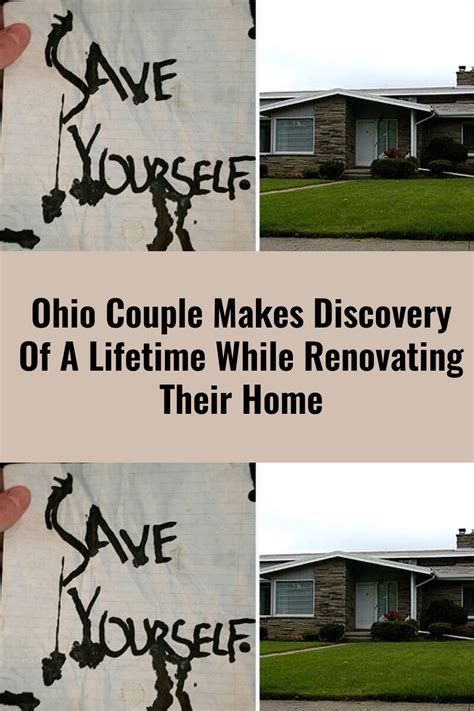 Ohio Couple Makes Discovery Of A Lifetime While Renovating Their Home