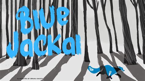 Blue Jackal illustration book ( Panchatantra ) on Behance