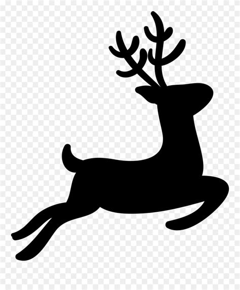 Footprints Clipart Reindeer, Footprints Reindeer Transparent - Reindeer ...