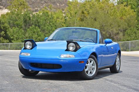 USマツダ純正90 92 MAZDA MIATA MX 5 フロントMAZDAエンブレム デカール SL USDM北米JDM Roadster