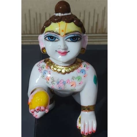 7inch Marble Laddu Gopal Statue Temple At Rs 1500 In Jaipur ID