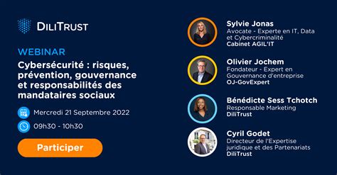 Visuel Webinar Cybers Curit Et Gouvernance Agil It