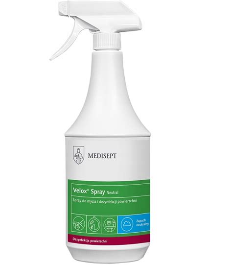 VELOX SPRAY NEUTRAL DEZYNFEKCJA POWIERZCHNI 1L 13106601562 Allegro Pl