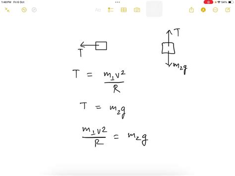 SOLVED An Object Of Mass M1 0 155 Kg Undergoes Uniform Circular Motion