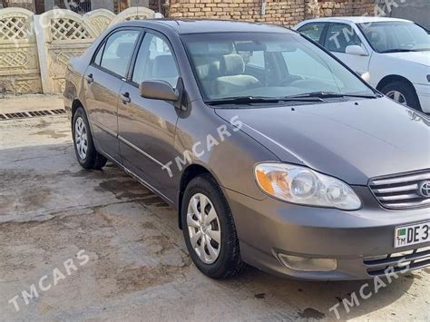 Toyota Corolla 2003 80 000 Tmt Мары Tmcars