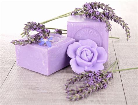 Lavender Soap Stock Image Image Of Bathroom Plant Decoration 25701501
