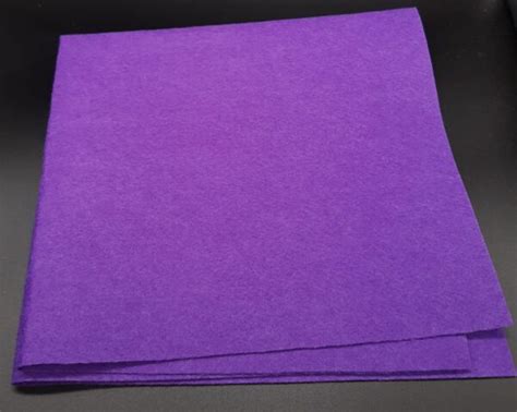 Fabric And Finery Woolviscose Mix Felt Squares 30cm 12 Various Colours