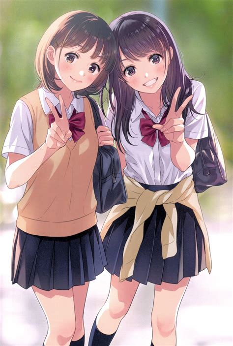 Anime Friendship Wallpapers Wallpaper Cave