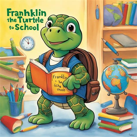 Franklin The Turtle Goes To School Ai Generated Artwork Nightcafe