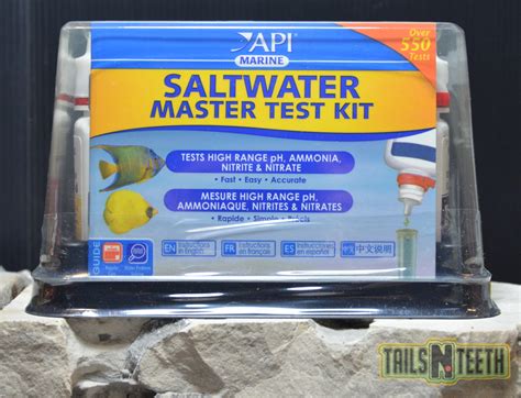 Api Saltwater Master Test Kit Hi Range Ph Ammonia Nitrite Nitrate