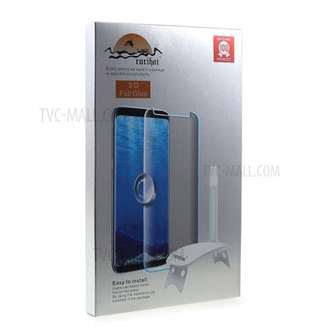 Rurihai 3d [purple Light] Full Glue Uv Liquid Tempered Glass Screen