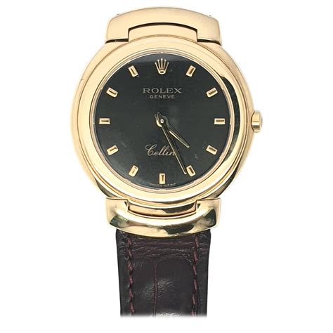 Rolex Cellini Classic 18 Karat Yellow Gold Mens Watch 5112 At 1stdibs