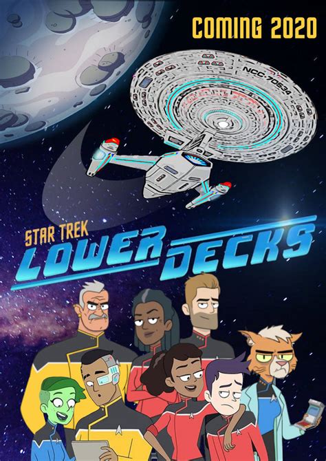 Star Trek Lower Decks Poster By Calamitysi On Deviantart