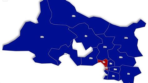 Carte L Gislatives R Sultats Du Er Tour Dans Les Bouches Du