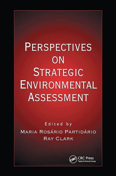 Perspectives On Strategic Environmental Assessment Partidario Maria