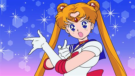 Blonde Hair Blue Eyes Sailor Moon Tsukino Usagi Twintails Vector