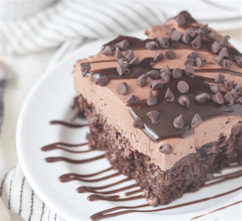 Finally Your Cake Problem Solved With This Amazing Sinful Triple Chocolate Poke Cake Afternoon