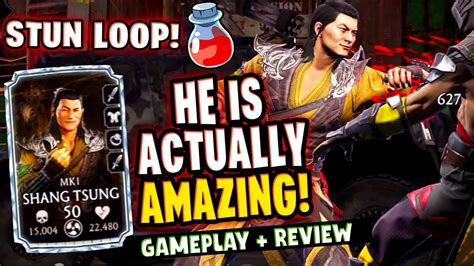 MK1 Shang Tsung Gameplay And Review In MK Mobile Update 5 3 He BLEW MY