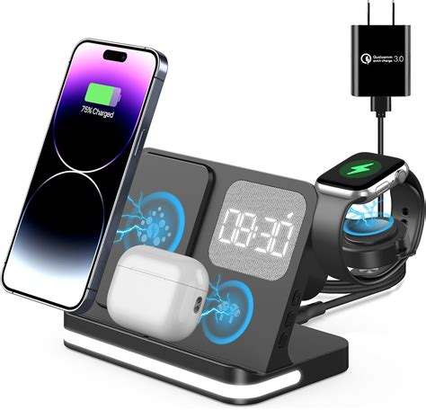 Amazon Aimtel 3 In 1 Charging Station Compatible For Apple Devices