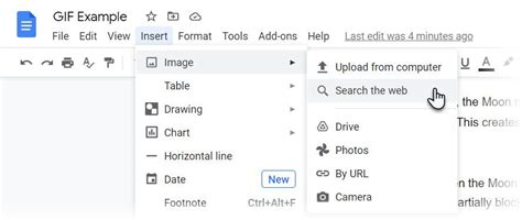 Comment Ajouter Correctement Des Anim S Dans Google Documents En