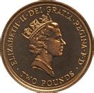 Pounds Elizabeth Ii Commonwealth Games Gold Proof United