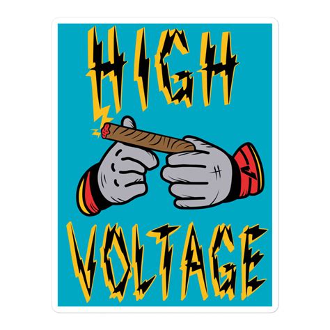 High Voltage Stickers – 480 Voltios