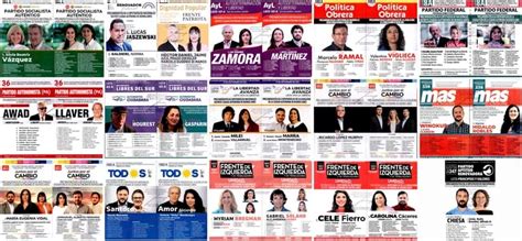 Boletas En Caba Cuáles Son Los Candidatos Y Listas Que Compiten En Las