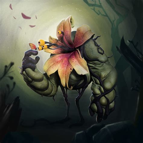 Plant Art Fantasy Art Monster Art