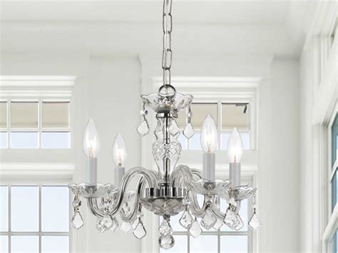 Crystorama Traditional Crystal 4 Light Chandelier Cry1064