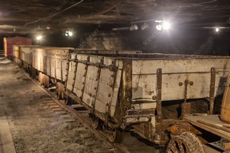 Strataca Underground Salt Mine Museum, Kansas, USA - Stock Image - C056 ...