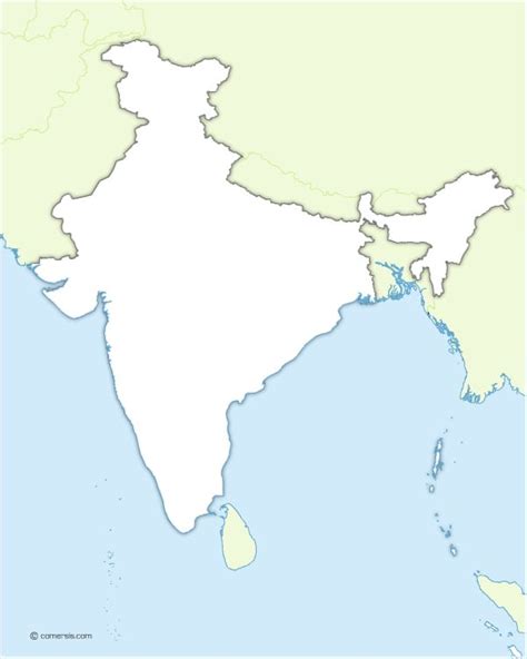 India Map Hd A4 Size Meisternaa