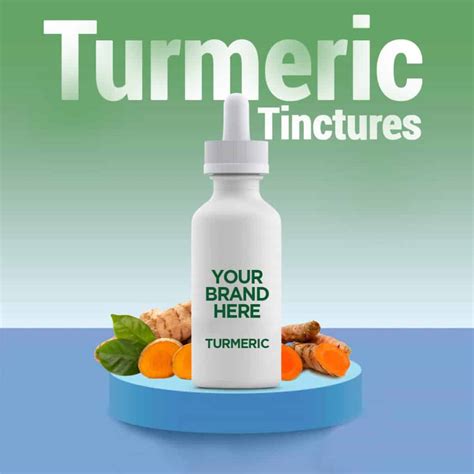 Private Label Supplements Turmeric Tinctures