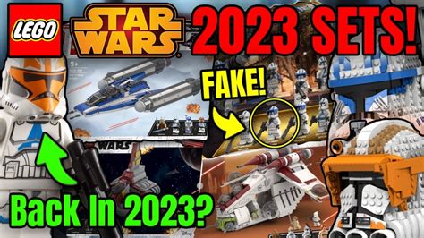 Every 2023 LEGO Star Wars The Clone Wars Set ALL Confirmed Leaks