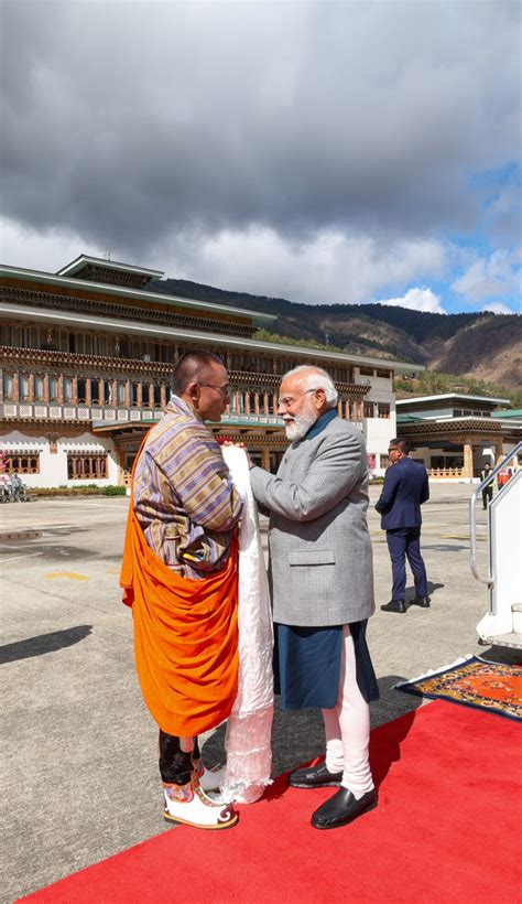 Pm Modi Visits Bhutan For State Visit Receives Highest Civi