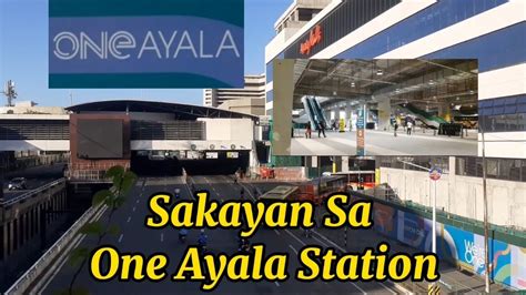 One Ayala Bus Station In Makati City Youtube