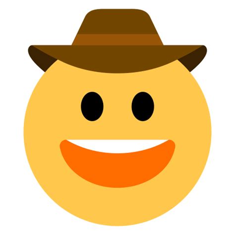 Cara Con Sombrero De Vaquero Emoji