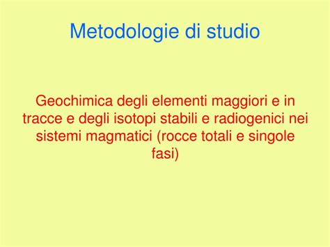 PPT Dipartimento Di Scienze Della Terra Sezione Di Petrografia