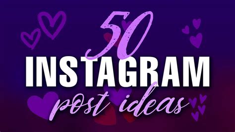 50 Instagram Post Ideas You Can Steal Right Now Louisem