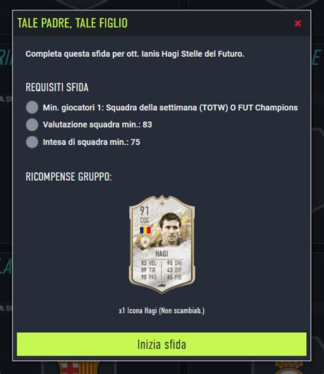 FIFA 22 Sfida Creazione Rosa Zidane Baby E Hagi Prime Icon SBC