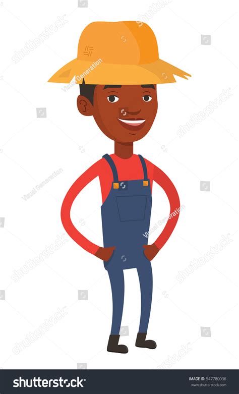 Black Farmer Illustration Images Stock Photos Vectors