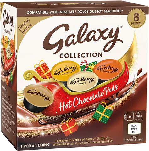 Galaxy Collection Hot Chocolate Dolce Gusto Compatible Pods 12 Boxes X