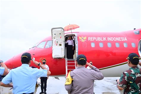 Presiden Jokowi Dan Ibu Iriana Kunjungan Kerja Ke Provinsi Nusa