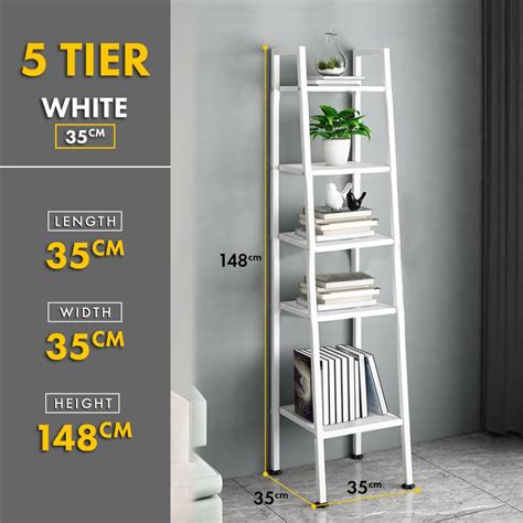 Kenzzo Shiro Tier Multipurpose Shelf Shelves Rack Rak Besi